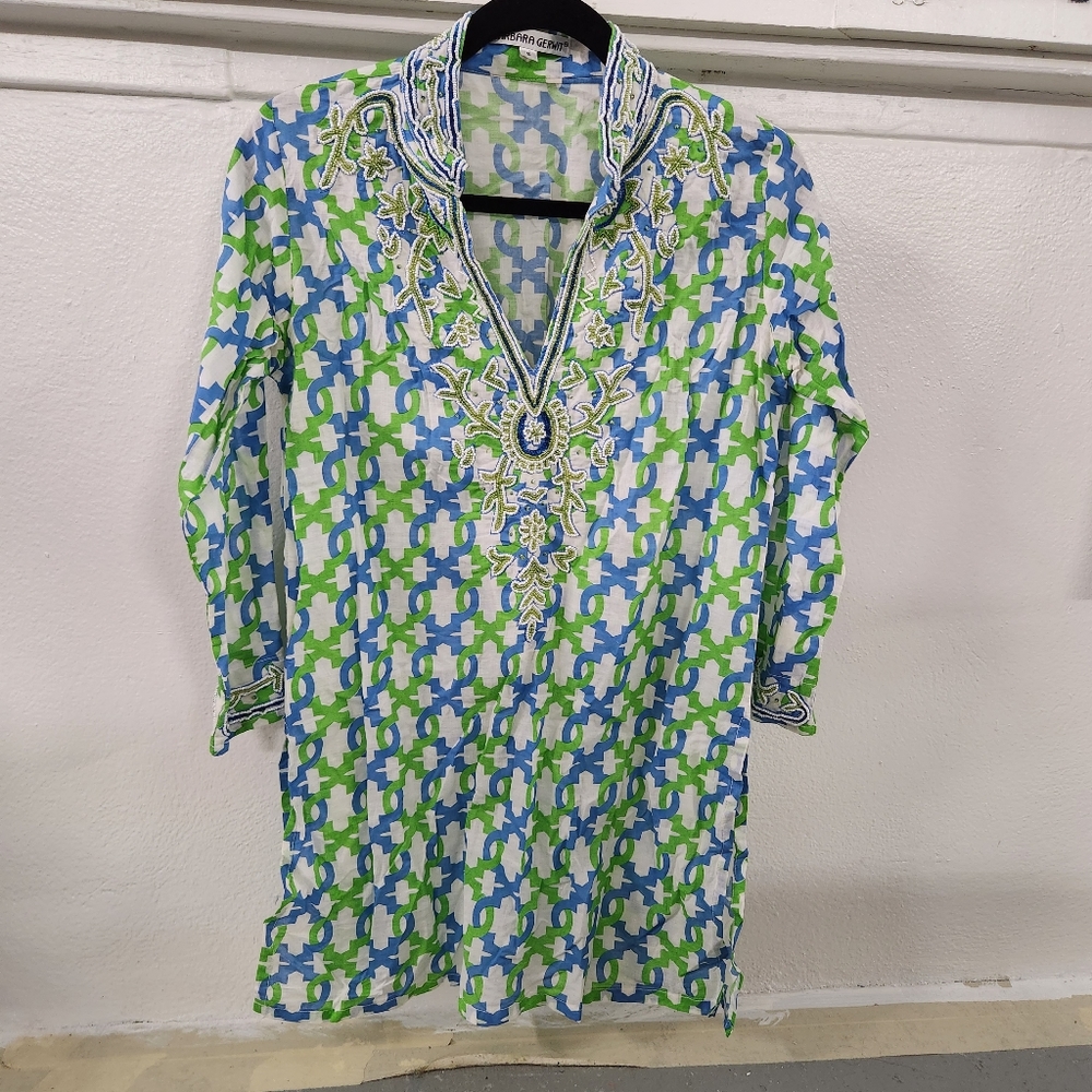 Beaded dress tunic
